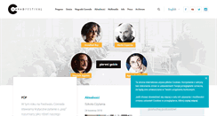 Desktop Screenshot of conradfestival.pl